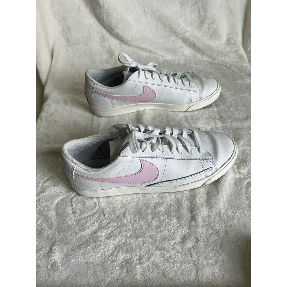Nike Blazer‎ Low Leather Athletic Shoe Lace Up Men's 8 C16377-106 